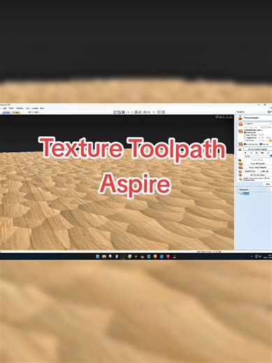 Mastering Texture Toolpaths with Aspire Techniques