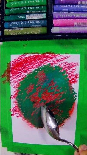 This Easy Space Painting Trick Looks Amazing Every Time! | Easy Planet Art | crayons & oil pastels