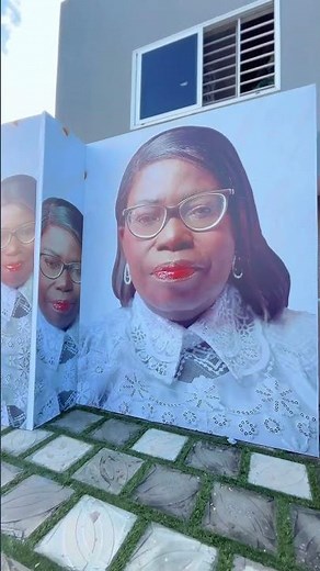 Setup for a 70th birthday party