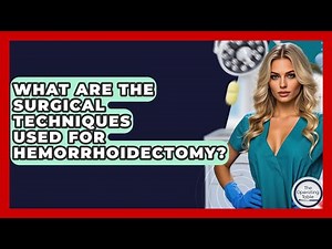 What Are The Surgical Techniques Used For Hemorrhoidectomy? - The Operating Table