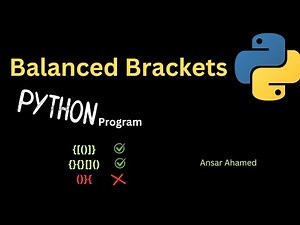 Balanced Brackets