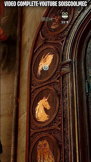 How to Open Secret Doors in Hogwarts Legacy, Hogwarts Symbol Door Solution