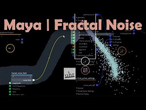 Maya: Fractal Noise Particle Fun