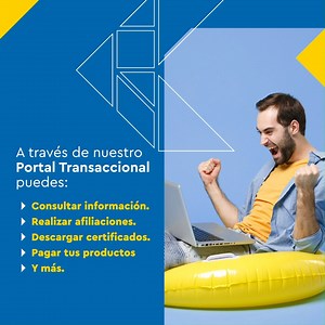 ¡Ahorra tiempo y no hagas más filas! A través de nuestro Portal Transaccional realiza consultas, trámites y pagos en línea y sin salir de casa. Ingresa a https://bit.ly/3mkjPCo | Colsubsidio | Facebook