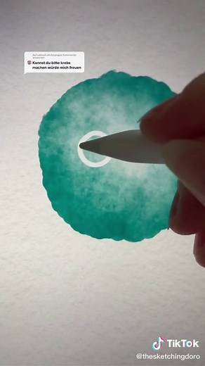 Krebs Sternzeichen Malen - Procreate Tutorial