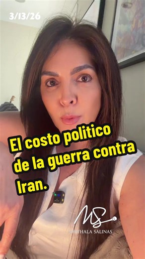 Mensajes contradictorios sobre la guerra contra Irán, precios de gasolina subiendo y elecciones en 2026 cada vez más cerca. La operación militar podría convertirse también en un problema político para Trump, aquí te explico porque! #trump #politics #parati #noticia #fyp
