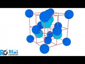 How Diamond crystal animated structure