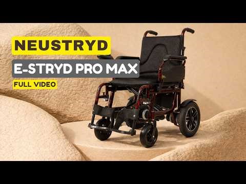 NEUSTRYD Electric Wheelchair | E-Stryd Pro Max Assembly & Disassembly Guide | Easy Setup Tutorial