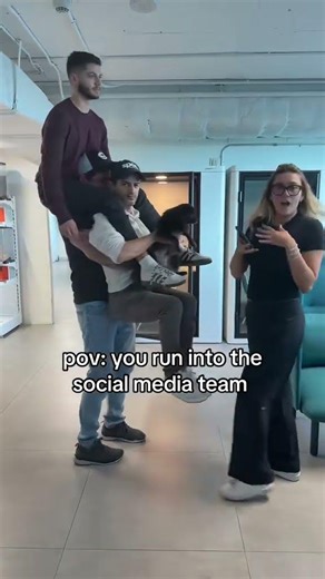 Caught our social team 😱