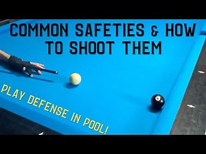 Common Pool Safety Shots & How to Shoot Them | Defense in Pool