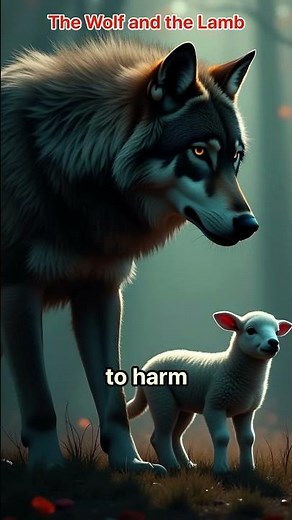 The Wolf and the Lamb – A Brutal Truth from Aesop’s Fables