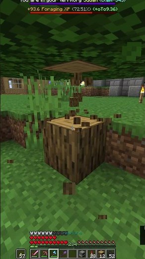 charcoal from trees in Minecraft tutorial