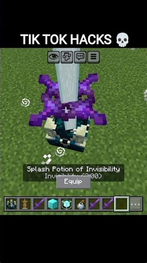 Minecraft TikTok Hacks 💀 #minecraft#viral#minecrafttiktokhacks