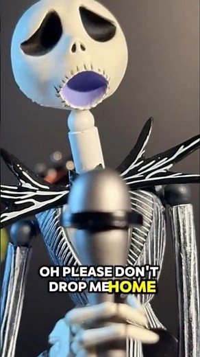 Jack Skellington Sings for Halloween 👻 | Nightmare Before Christmas Vibes