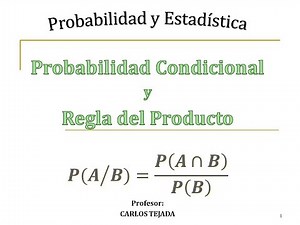 Probabilidad Condicional - Ejemplos