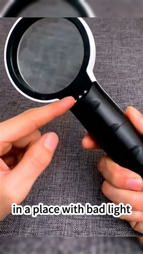 Watch Magnifying Glass with 3 LED Lights on Amazon Live