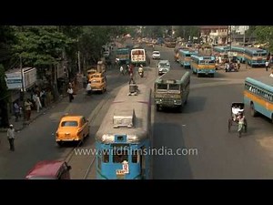 Aerial views of Kolkata- West Bengal