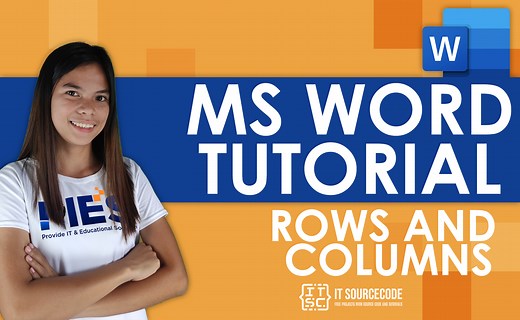 How To Add Rows And Columns In MS Word