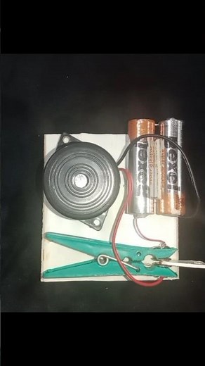 How to make a simple Door alarm #vairalshort #diy #craft #shortsfeed #dooralarm #scienceproject