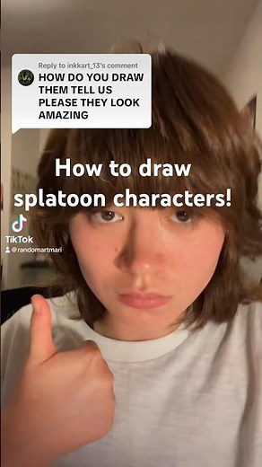 How to draw splatoon characters! #digitalart #art #splatoon3 #splatoon2 #arttutorial #shorts