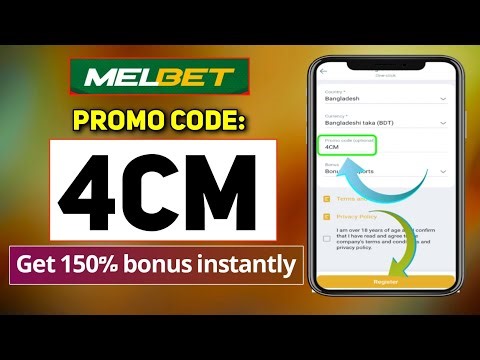 Melbet promo code 2026 🤑 Get 300% BonusInstantly! | how to create melbet affiliate promo code