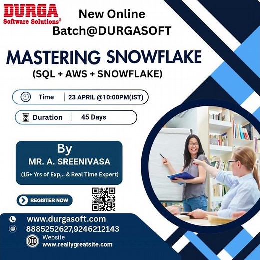 🚀 New Online Batch @ DURGASOFT!