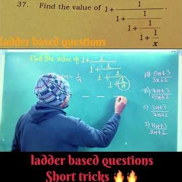 Ladder fraction #maths #mathshorts #viralmaths #mathtricks