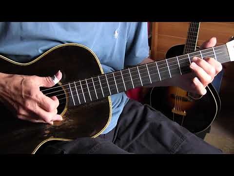 Acoustic Blues Lesson key of E "Stella Sovereign Blues"