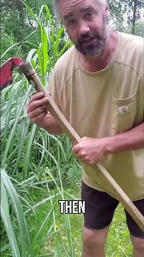 One Scythe Revolution Ditch Blade Scythe Review #gardening #garden