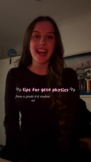 physics is the easiest science gcse IF you know how to utilise your equations maths skills ! #fyp #gcse #physics #study #studytips