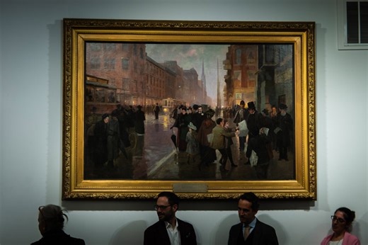 Auction of 27 Hudson's Bay paintings wraps after 'tremendous' demand