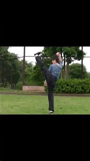 カンフー【練習 柔軟、踢腳(蹴り) 】Kung Fu Training Flexibility and Kicking