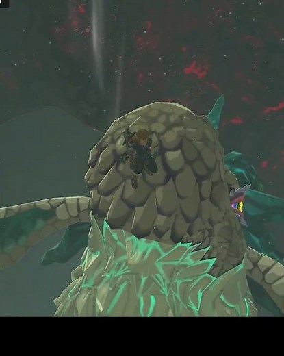 TOTK Glitch Saves Link’s Life 💀 😂: Legend of Zelda Tears of The Kingdom #totkshorts #totkclips