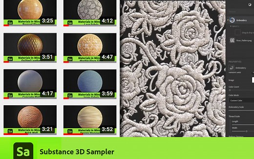 （翻译）Sa材质的快速创造（持续更新） Materials with Substance 3D Sampler