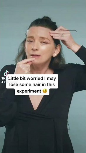 Facelift tape tried & tested! #beauty #skincare #facelift #experiment #antiaging #botox #nonsurgical