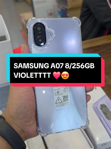 samsung galaxy a07 violet 😍❤️ #samsunga07 #samsunga07violet #unboxingsamsunga07