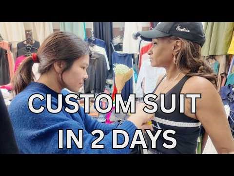 I GOT A CUSTOM SUIT MADE IN HANOI, VIETNAM.... HERE IS WHAT HAPPENED