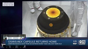 NASA's first asteroid samples land on Earth after spacecraft release