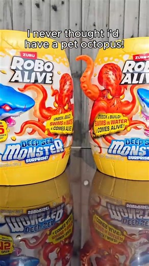 5.4K views | Let's unbox Robo Alive Series 1 Deep Sea Monster Surprise Octopus, Place it in water and watch it come to life with over 15 epic surprises inside  Our Branches in Egypt: https://linktr.ee/bingolocations  www.bingo.eg #bingo #Egypt | Bingo | Facebook