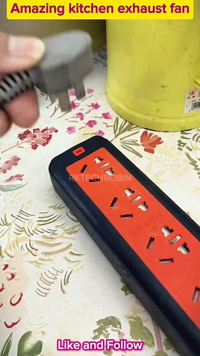 Use an exhaust fan in the kitchen | Kitchen Exhaust Fan Installation #shorts