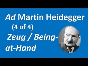 Martin Heidegger - An Introduction (4 of 4 videos)