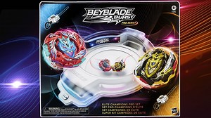 Watch NEW Elite Champions Pro Battle Set Beyblade Burst Pro Series Unboxing Review Battles! on Amazon Live
