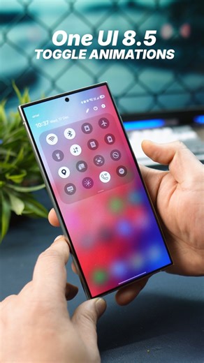 One UI 8.5 Toggle Animation 😍😍
