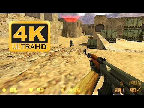 Counter Strike 1.6 - Old Game in 4K