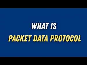 What is packet data protocol