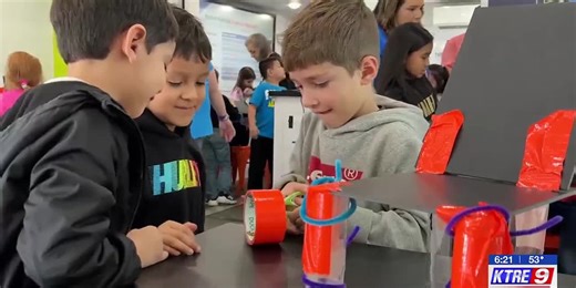 ‘I want to be a scientist’: Mobile STEM Lab visits Corrigan Elementary School