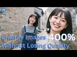 How to Enlarge Images Without Losing Quality | AI Photo Upscaling Tutorial