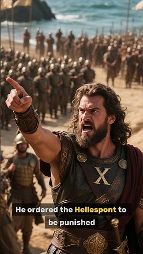 The Emperor Who Declared War on the Sea | Xerxes vs the Hellespont