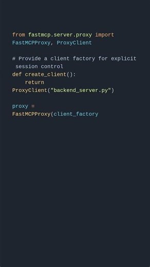 FastMCP Proxy Server Patterns - Part 11/13