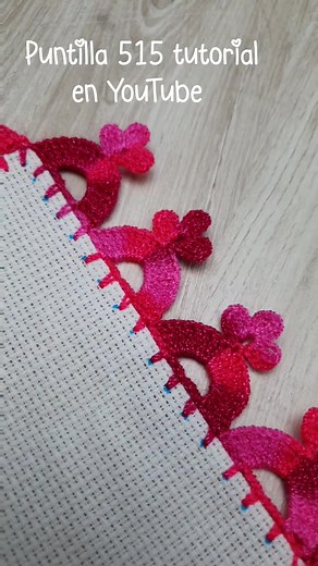 Nuevo tutorial disponible. #puntillas #orillasacrochet #embrodery #crochet | Puntillas Estrella